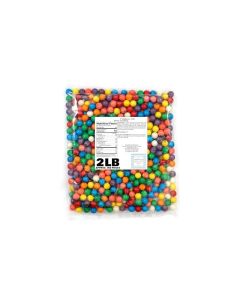 Gumballs for Gumball Machine 05 Inch Mini Gumballs Approx 560 Pieces 2lb Bulk Bag Bubble Gum Balls Assorted Fruit Flavored Bubble Gum Gumball Machine Refills