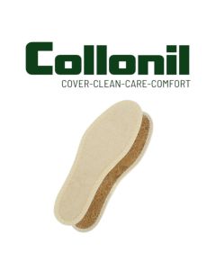 Collonil Fresh & Dry Hygienic Insoles 39 cm - Breathable, Washable, and Ideal for Barefoot Comfort