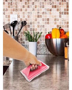 Zorzel Multifunctional Window Cleaning Brush, 2 in 1 Window and Slider Cleaner Brush, Dust Cleaning Brush, Magic Window Cleaning Brush - Multi Color