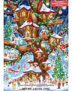 Elves' Treehouse Chocolate Advent Calendar