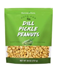 Natures Eats Dill Pickle Peanuts 26 Oz Tangy Dill Pickle Flavor Crunchy Seasoned Peanuts Savory Snack Nuts Value Size 26 Oz Party Ready Snack Pantry Staple