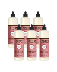 Mrs Meyers Dish soap liq Rosemary 16 Fl Oz Pack of 6