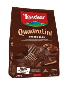 Loacker Quardatini Double Chocolate 250g