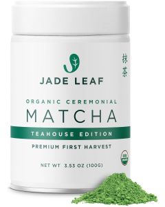 Jade Leaf Organic Ceremonial Matcha Green Tea Powder