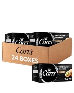 Carrs Table Water Crackers Original 22oz 24 Count