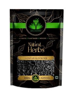 SAI HERBS Gond Siyah Ayurvvedic Powder-Kala Gond - For All Kinds of Bones Pain-Pure & Natural (100 Grams)
