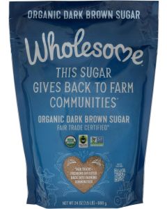 Wholesome Organic Dark Brown Sugar - 680g