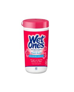 Wet Ones AntibacterialHand WipesFresh Scent Wipes Antibacterial Wipes Hand Sanitizer Wipes Wet Ones Wipes 40 ct Canister