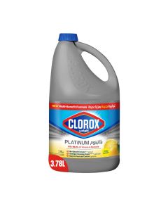 Platinum Bleach Crisp Lemon Upgrade Your Clean With A New Multi-Benefit No Splash Thick Bleach Liquid Formula