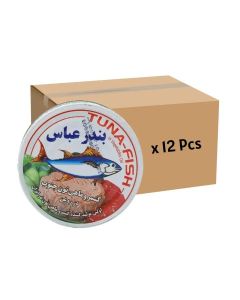 Bandar Abbas Delicious Canned Tuna Fish In Vegetables Oil- 12pcs of 180gms Bulk Pack (Please Note That Delivery Will Be Done Within 2-4 Days)