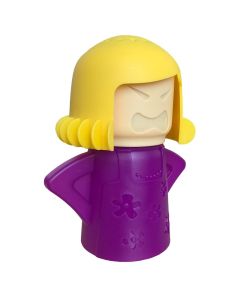 Microwave Cleaner Microwave Oven Cleaner High Temperature Steam Cleaning Equipment Tool Fridge Deodorized Easily Crud Steam Cleans Add Vinegar and Water Angry Mama Purple