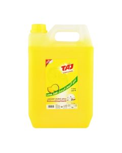 TAJ Dishwashing Liquid 5L Lemon Eco Strong Grease Removal Bulk Dish Wash