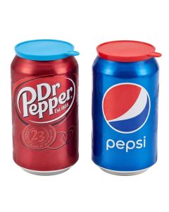 Soda Pop Tops 12 Pack Can Lid Covers Assorted