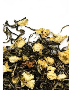 White Tea Jasmine Silver Needle Mini Pure Soothing Relaxing Low Caffeinated Superior Whole Tea Buds