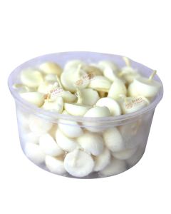 Bhakti2Shakti Cotton Ghee Wicks Ghee batti for diya 50 pieces Ghee diya White Ready to use pooja ghee batti Pack of 1