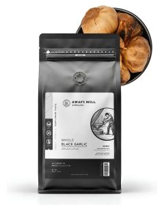 AWAFI MILL Whole Black Garlic 500g / Aged Garlic Bulbs