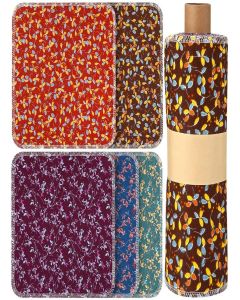 VitalCozy 25 Pcs Reusable Paper Towels Reusable Cotton Towels Toilet Absorbent Washable Paper with Roll Kitchen Dishcloth for Kitchen(Bamboo)