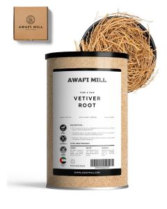 AWAFI MILL Vetiver Root / Natural Khus Roots / Pure, Aromatic, and Versatile Root - 100 g / 3.5 Oz