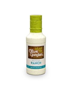 Olive Garden Parmesan Ranch Dressing and Dip 16 fl oz Made with Buttermilk and Parmesan Cheese Perfect Dipping Sauce Chicken Marinade Sandwich Spread or Salad Dressing