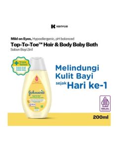 Top-To-Toe Hair And Body Baby Bath 200 ML