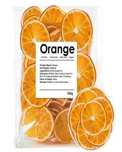 YiLing Dehydrated Dried Orange Slices, 3.52oz/100g