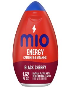 mio Energy Liquid Water Enhancer, Black Cherry, 1.62 fl oz Bottle