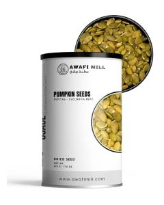 AWAFI MILL De-Shelled Pumpkin Seeds - 500 g / 17.6 Oz