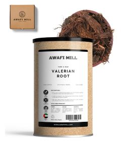 AWAFI MILL Valerian Root – Dried Whole Valeriana officinalis for Traditional Culinary Use, Heritage Decoctions and Slow Preparations - 100 g / 3.5 Oz