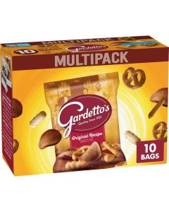 Gardetto's Original Recipe Snack Mix, Multipack of 10 Single Serve Bags, 17.5 oz