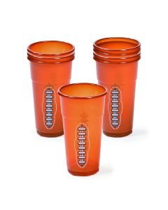 Fun Express Football Disposable Cups - Sports & Game Day by Oriental Trading Company 50 Count (Pack of 1)