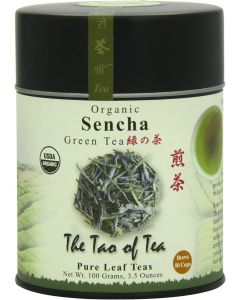 The Tao of Tea Organic Sencha Green Tea Loose Leaf 3.5 Ounce Tin