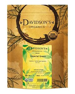 Davidsons Tea Bulk Imperial Green Tea 16Ounce Bag