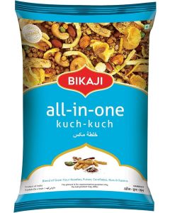Bikaji Kuch-Kuch (All In One) 200g Pouch / Crispy & Crunchy Traditional Namkeen / Mildly Spiced & Flavorful / Made with All Natural Ingredients / Product of India