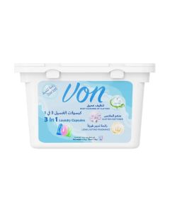 Von 3 In 1 Laundry Capsules Ocean Scent 225g (15 Pods)