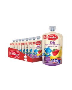 Fruits Puree Pouch For Kids In Apple Banana Strawberry 3-6 Years