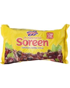 Soreen Fruity Malt Loaf 150g - Deliciously Squidgy Energy Snack (2 Pack)