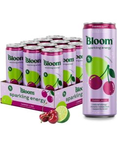 Bloom Sparkling Energy Drink - Cherry Lime