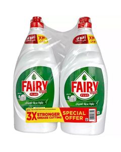 Fairy Max Plus Original Dish Washing Liquid With Pack Of 2 Pieces- 2X600ml