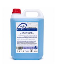 SAFI Floor Disinfectant Cleaner Sprint Flower 5Ltr / Haramain Edition // Long Lasting Floral Scent Floor Sanitizer