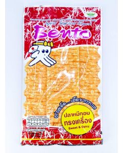 Bento & Co Squid Seafood Snack Sweet Spicy Wt 24 G (0.85 Oz) X 5 Bags