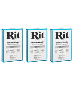 Rit Dye Powdered Fabric Dye White Wash 1 78Ounce Three Pack