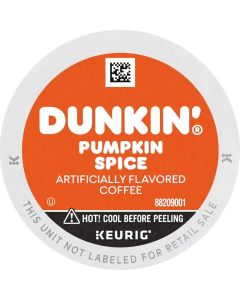 Dunkin' Pumpkin Spice Flavored Coffee K-Cup Pods
