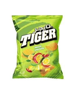 Tiger Chili and Lemon Flavored Potato Chips- 20x 12gms