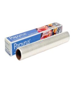 Papyrus Food Wrapping Cling Film / Ideal for Food Storage, Food Packing / Biodegradable and Eco-Friendly / Multipurpose Food Wrapper / Material-Organic Cellulose (Pack of 1, 30m)