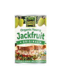 Native Forest Organic Young Jackfruit Organic Canned Jackfruit Jackfruit Canned Jackfruit Organic Vegan Meat Substitute 14 Ounce Pack of 1