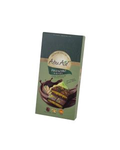 Abu Auf Pistachio & Kunafa Premium Dark Chocolate Bar 190g