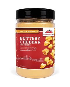 Hoosier Hill Farm Extra Buttery Cheddar Cheese Powder - 1 Pound (454g) Seasoning for Popcorn, Baked Potatoes, and More