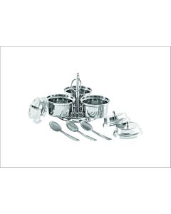 THW Stainless Steel 3 in 1 pickle set Large size