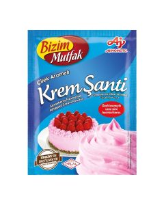 Bizim Mutfak Strawberry Flavoured Whipped Cream 72gm