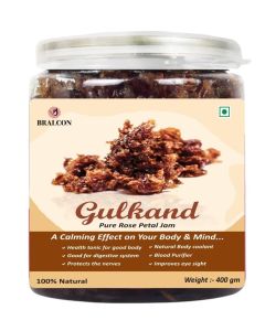 BRALCON Natural Gulkand (Rose Petal Jam) - 400g